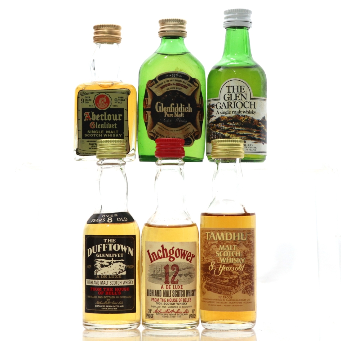 Single Malt Miniature Selection x 6 / 1970s