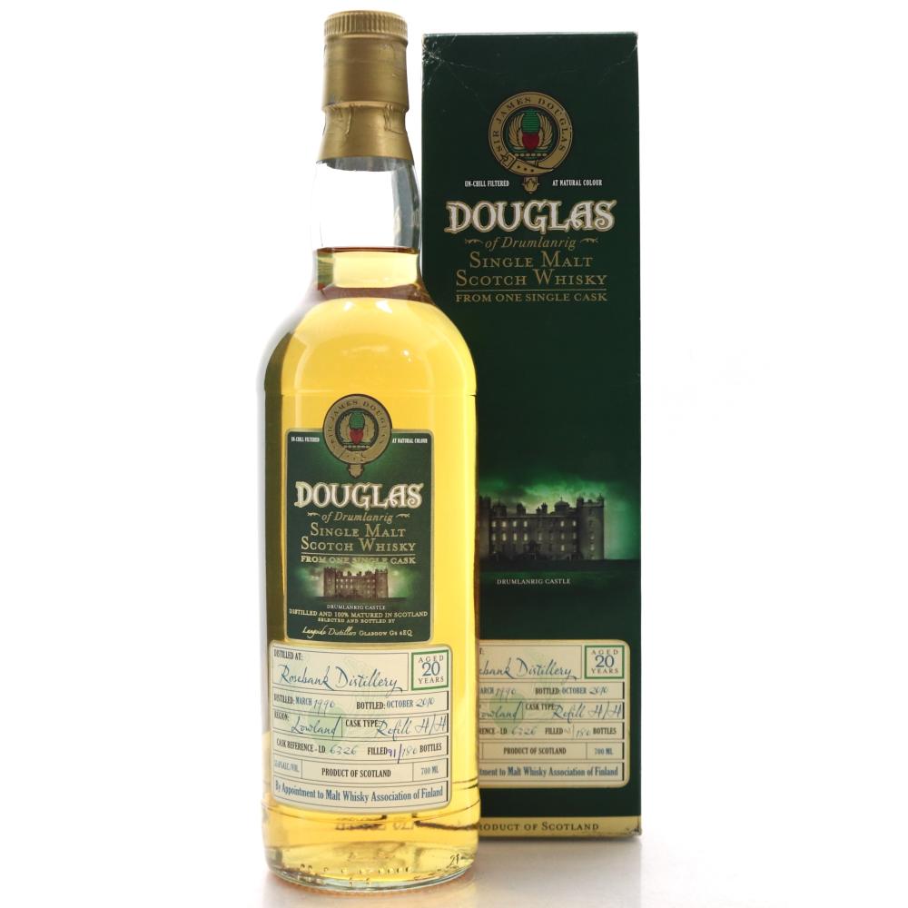 Rosebank 1990 Douglas of Drumlanrig 20 Year Old / Malt Whisky Association of Finland