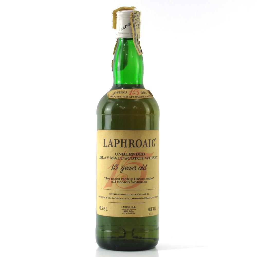 Laphroaig 15 Year Old 1980s / Spanish Import