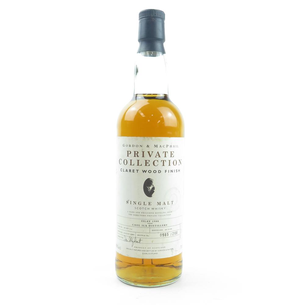 Caol Ila 1988 Gordon and MacPhail Claret Wood