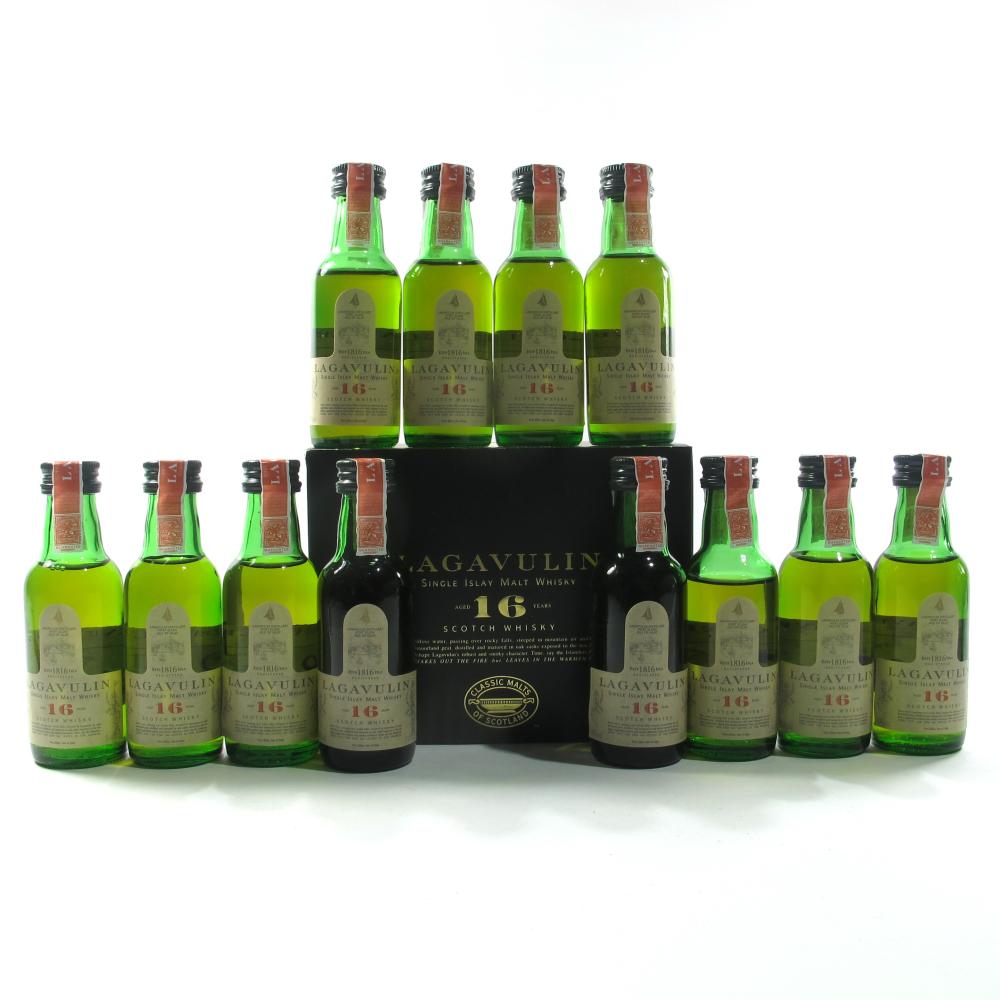 Lagavulin 16 Year Old Distillers Miniature 12 x 5cl / Case