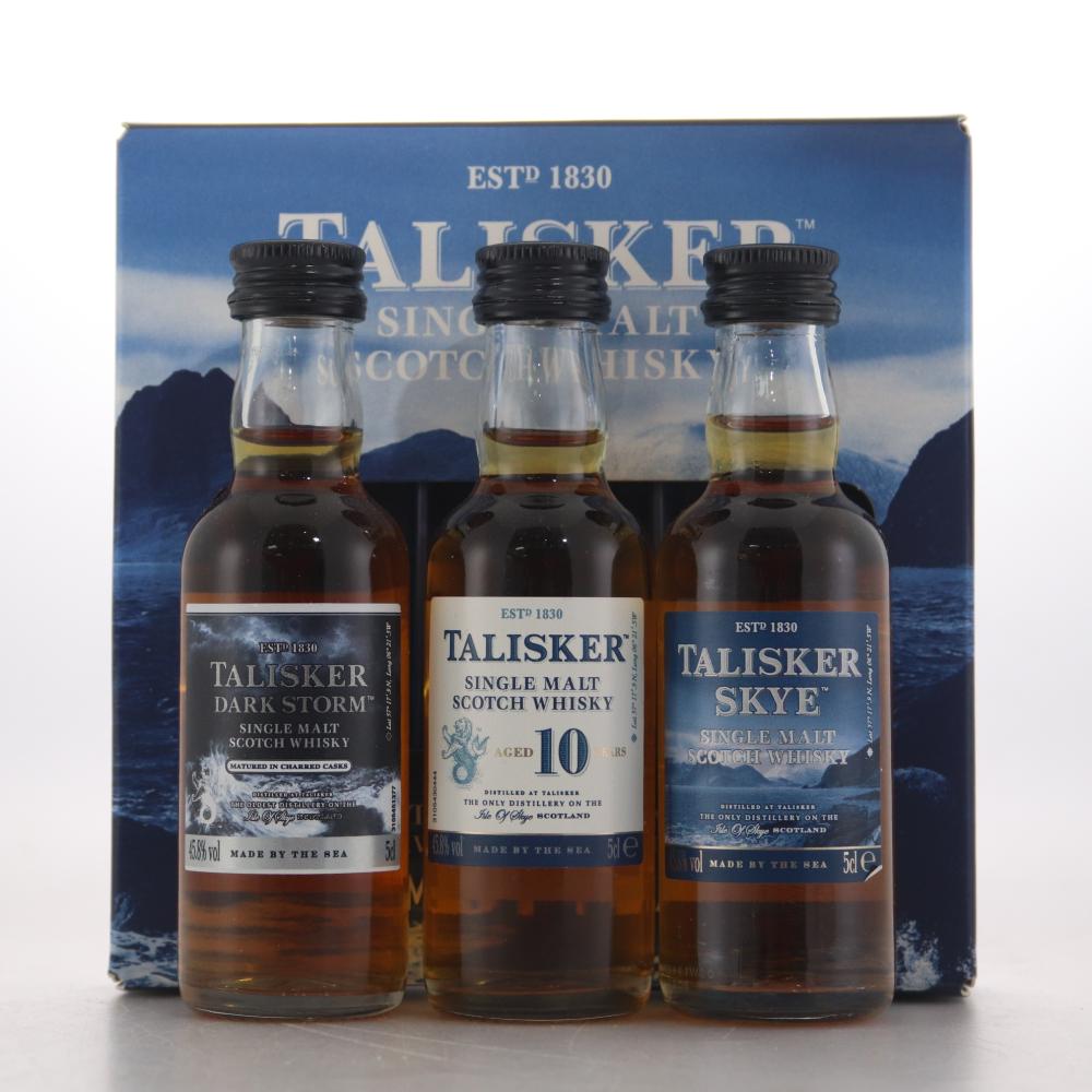 Talisker Made By The Sea Gift Set 3 x 5cl / Travel Exclusive