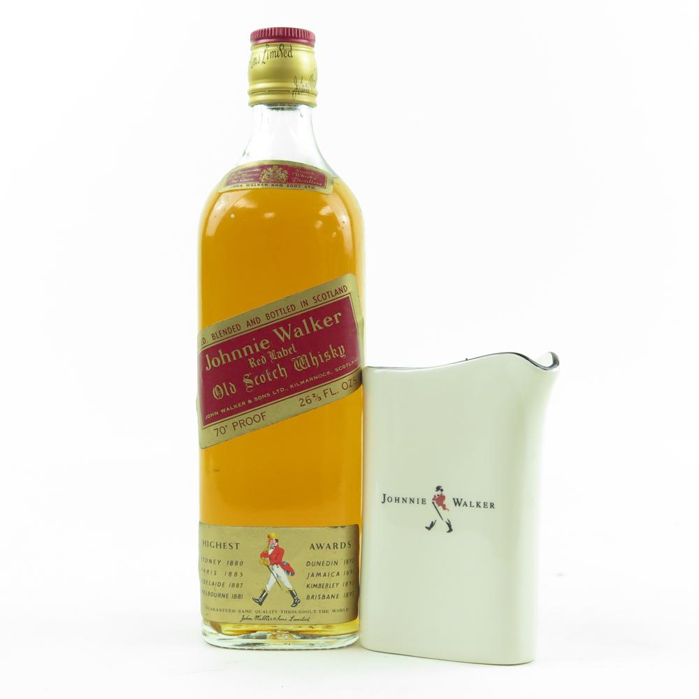 Johnnie Walker Red Label 1970s / Including Water Jug