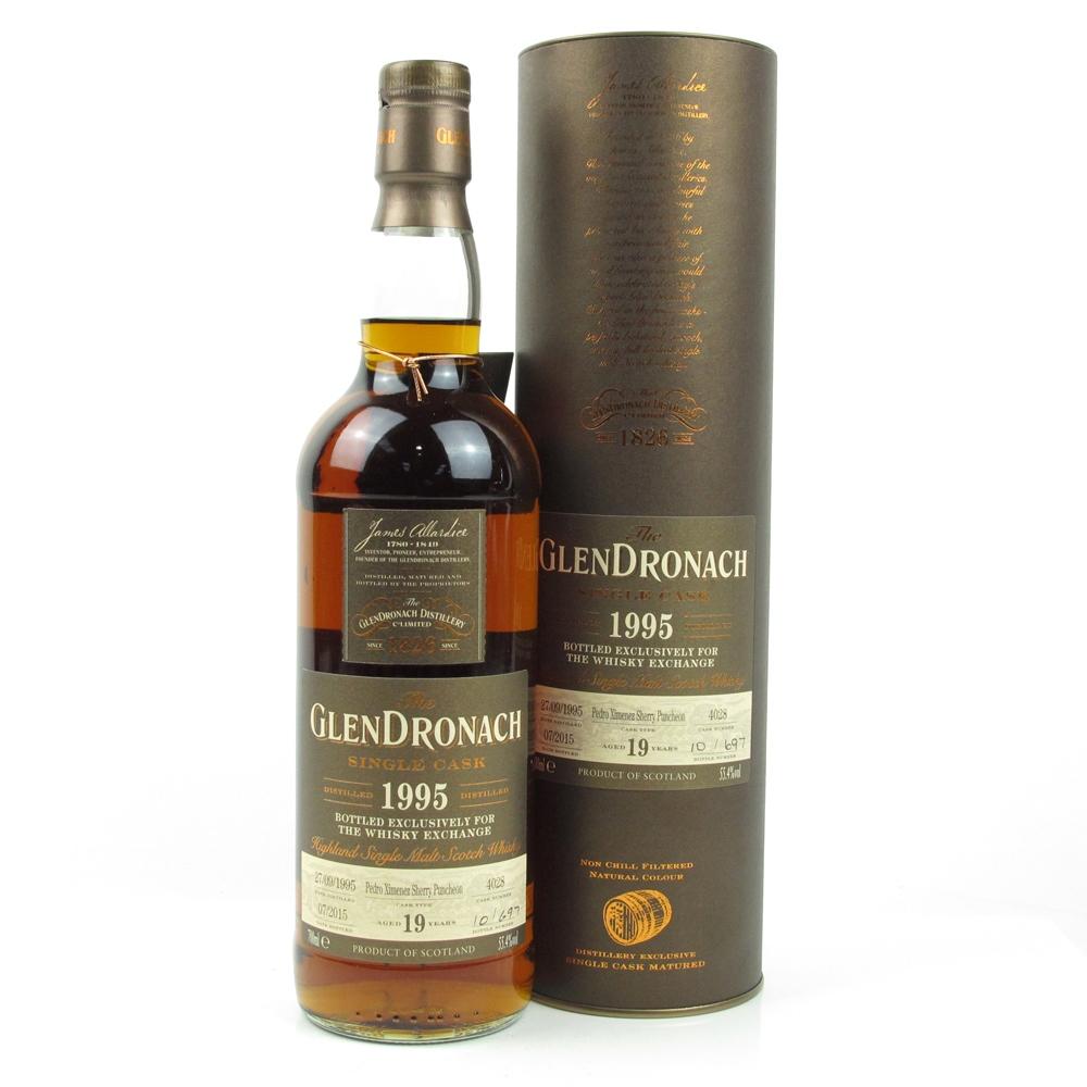 Glendronach 1995 Single Cask 19 Year Old  #4028 / The Whisky Exchange