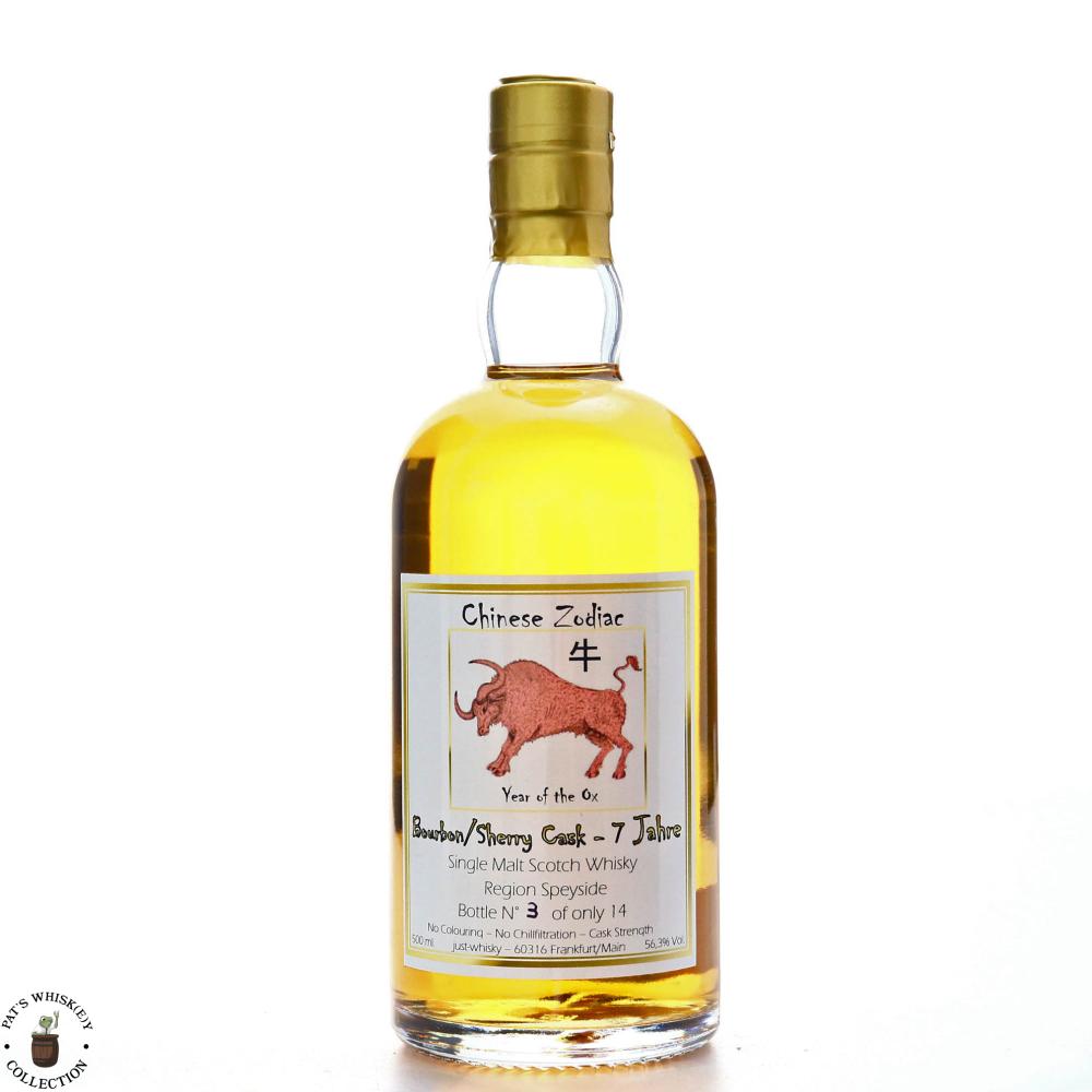 Speyside Single Malt 7 Year Old Just-Whisky Chinese Zodiac 50cl / Year of the Ox