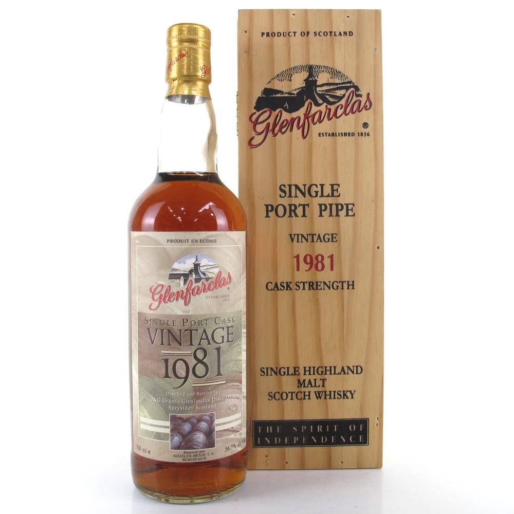 Glenfarclas 1981 Single Port Pipe