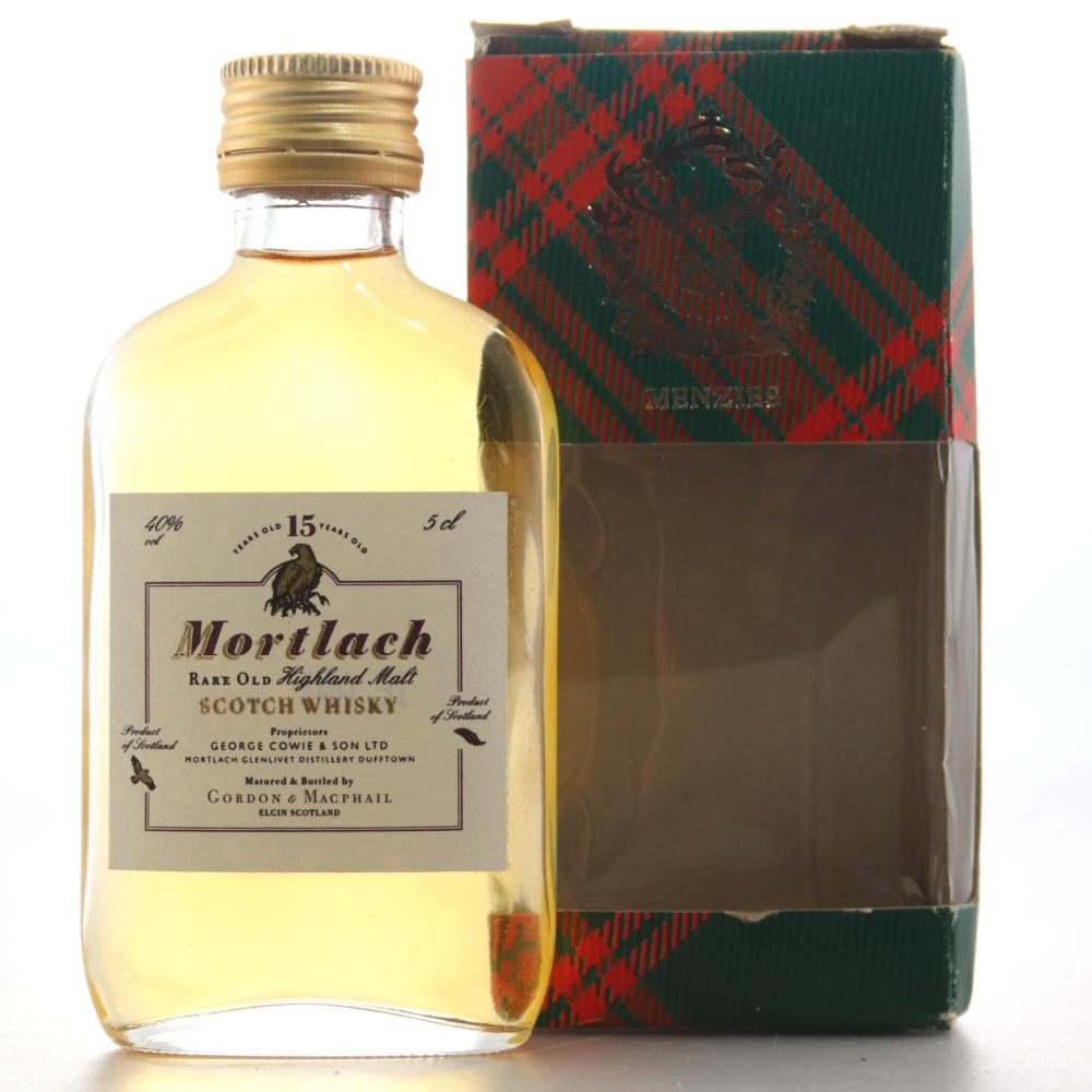 Mortlach 15 Year Old Gordon and MacPhail Miniature 5cl