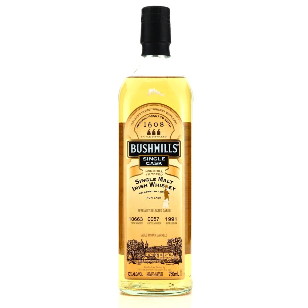 Bushmills 1991 Single Cask #10663 75cl / US Import