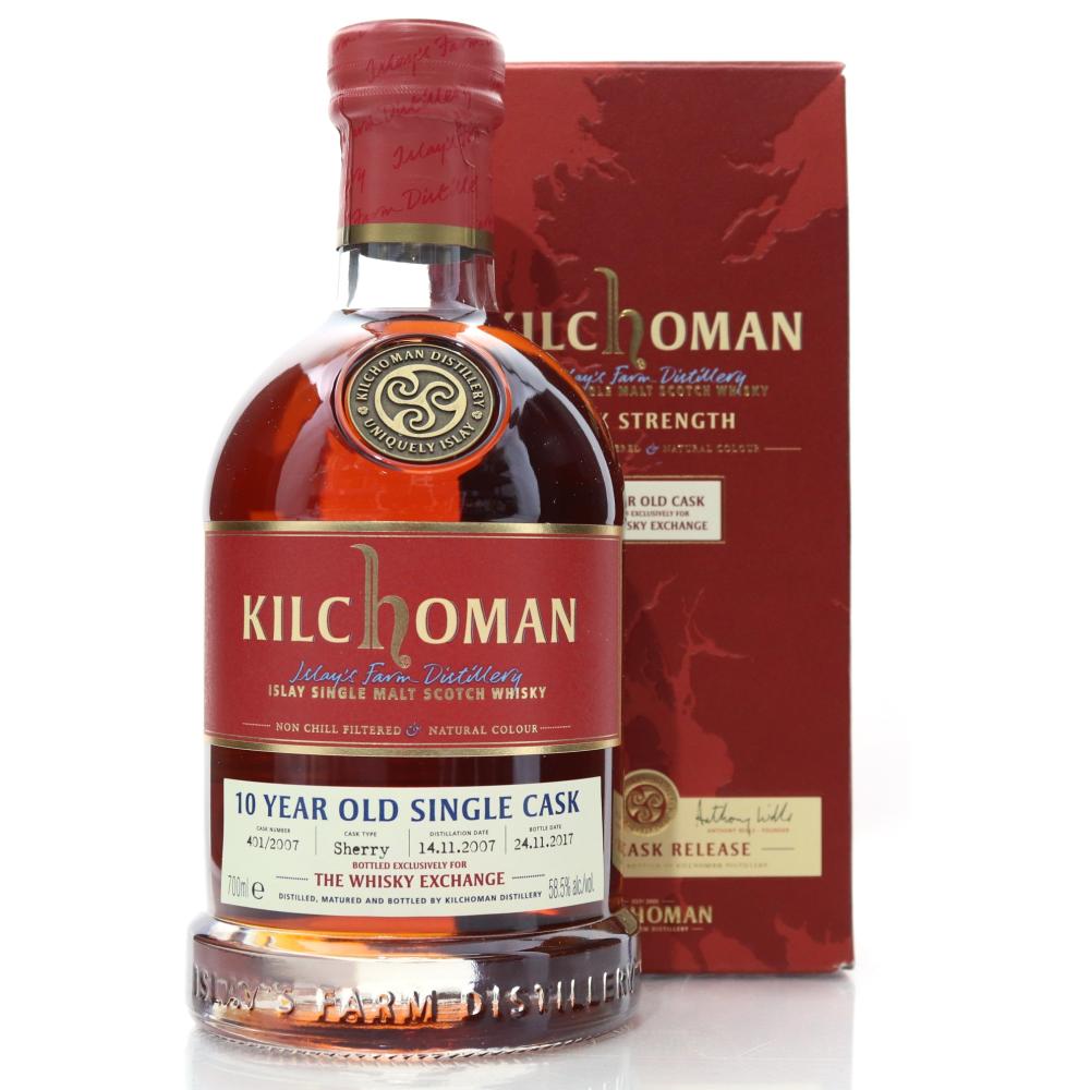 Kilchoman 2007 Single Cask 10 Year Old / TWE