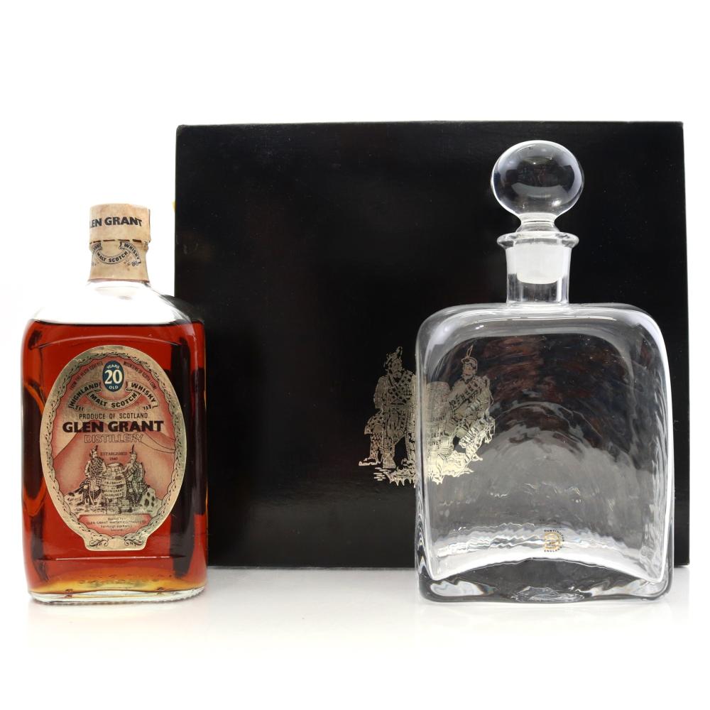 Glen Grant 20 Year Old Director's Reserve 1970s / with Decanter