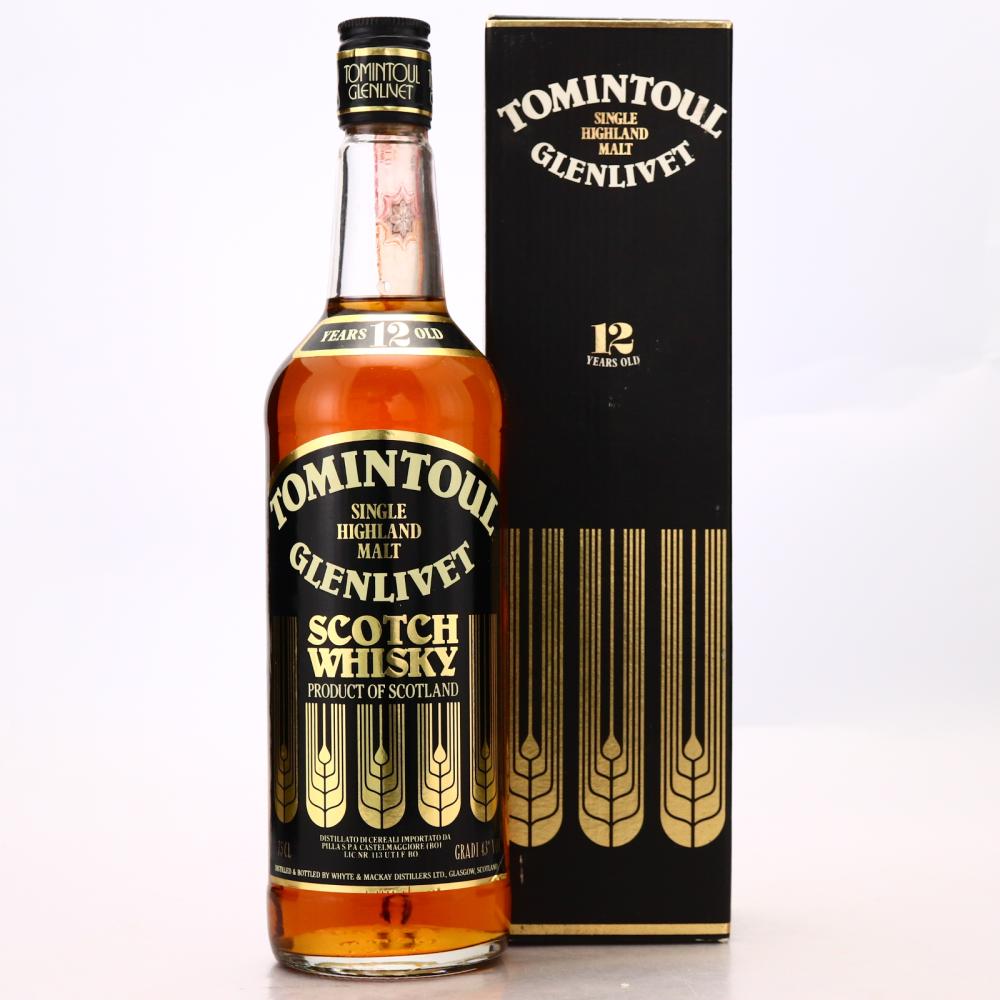 Tomintoul 12 Year Old 1980s / Pilla Import