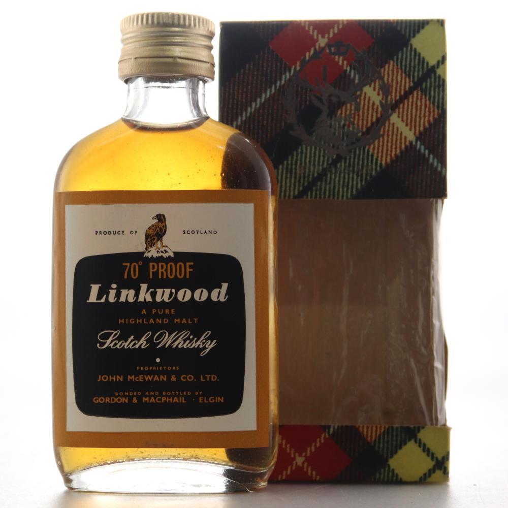 Linkwood Gordon and MacPhail Miniature 1970s