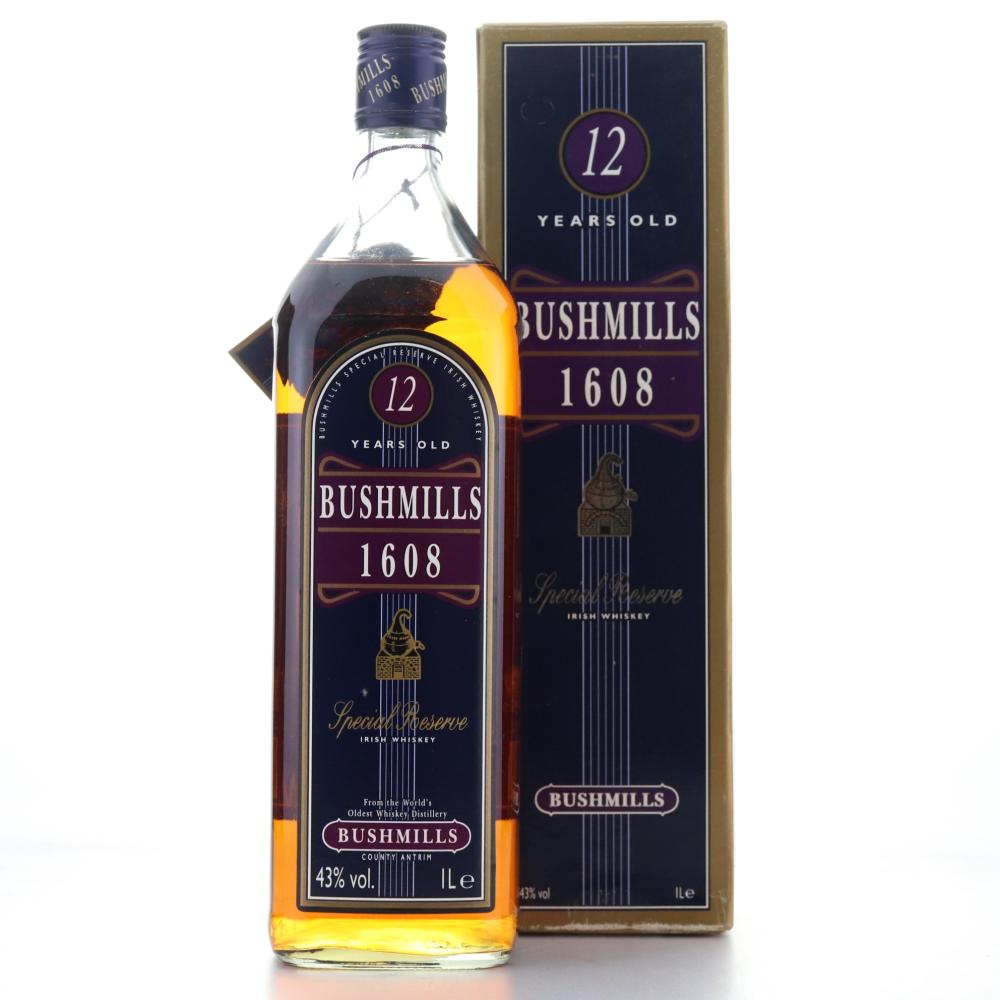 Bushmills 1608 Special Reserve 12 Year Old 1 Litre