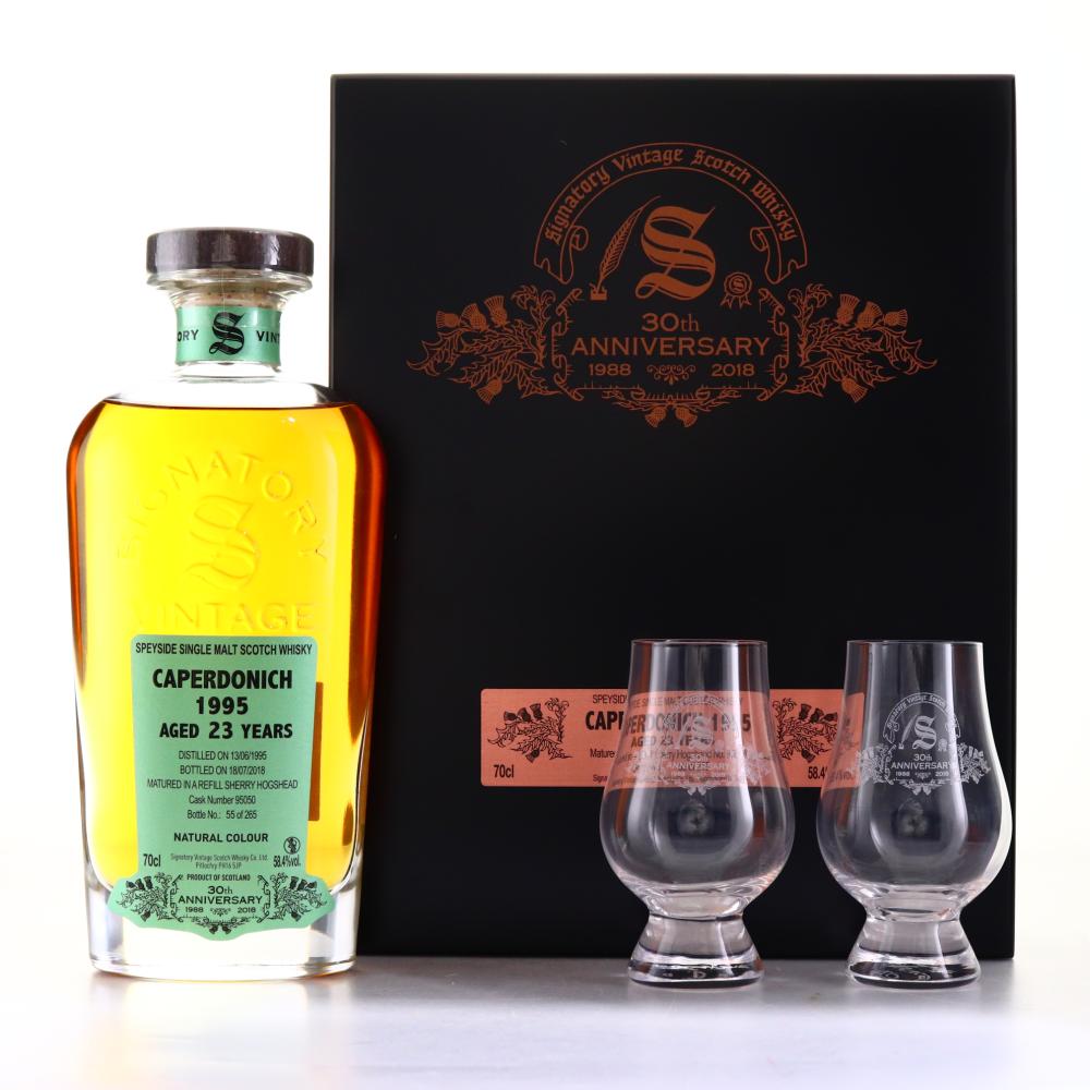 Caperdonich 1995 Signatory Vintage 23 Year Old /30th Anniversary