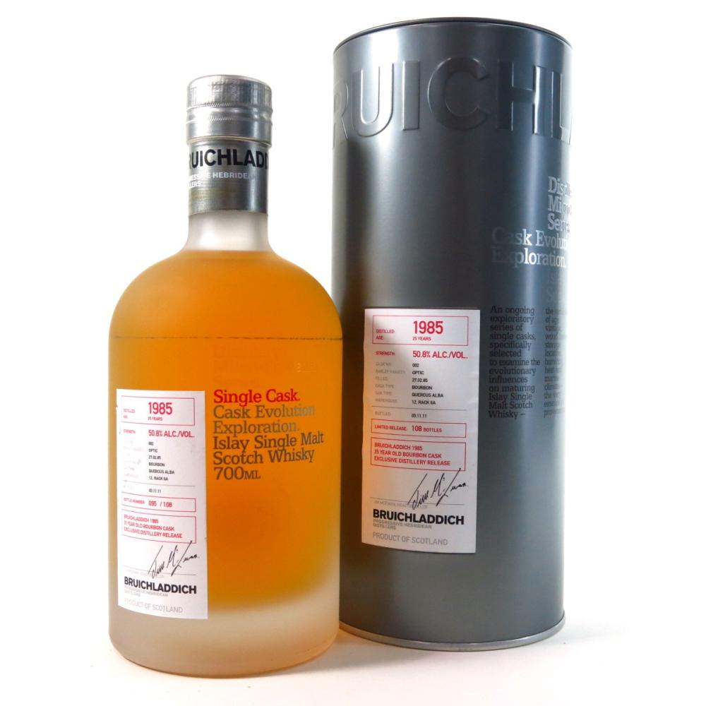Bruichladdich 1985 Single Cask 25 Year Old