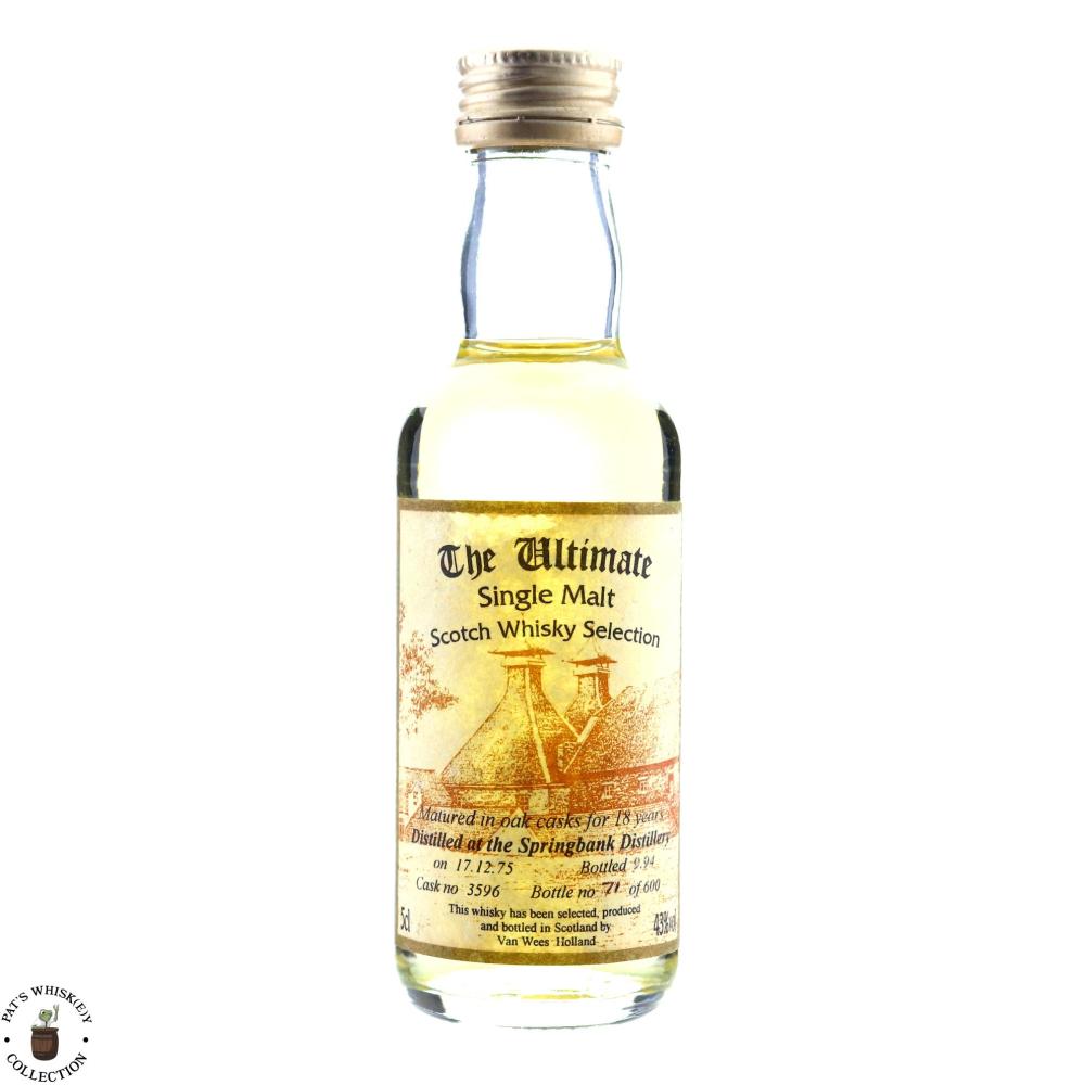 Springbank 1975 The Ultimate 18 Year Old Miniature