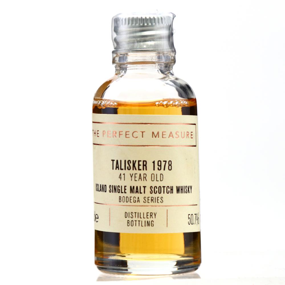 Talisker 1978 Bodega Series 41 Year Old Sample
