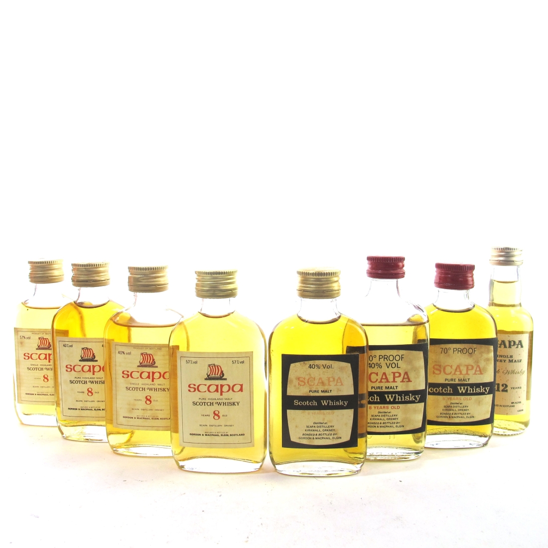 Scapa Miniature Selection x 8