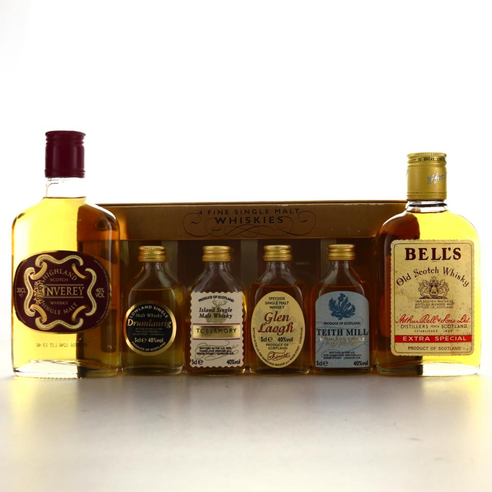 Scotch Whisky 2 x 20cl / with Miniatures x 4