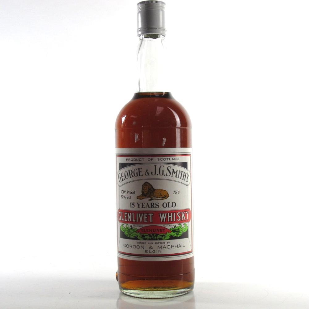 Glenlivet 15 Year Old Cask Strength Gordon and MacPhail