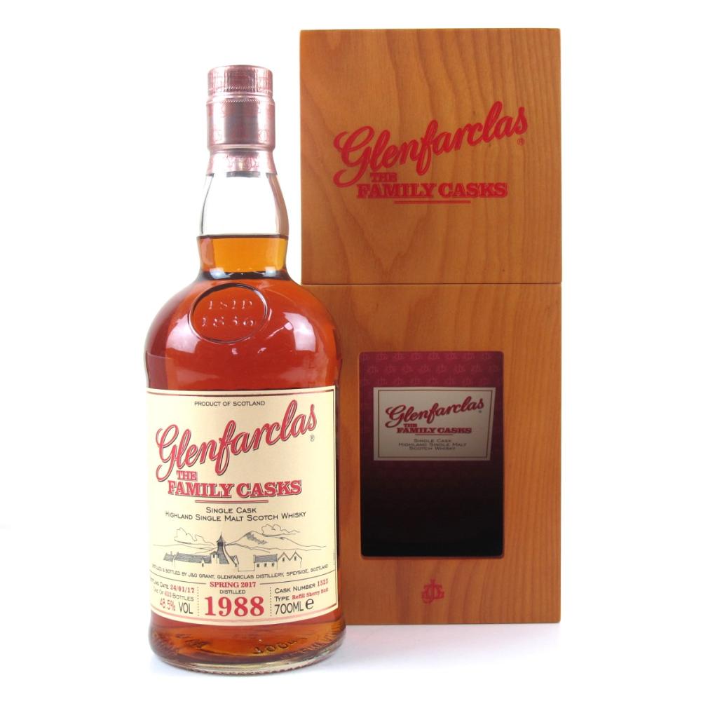 Glenfarclas 1988 Family Cask Spring 2017 Release