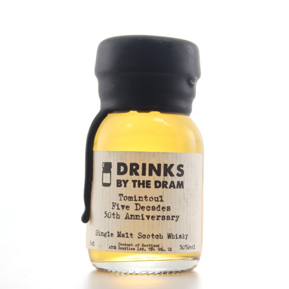Tomintoul Five Decades Sample / 50th Anniversary
