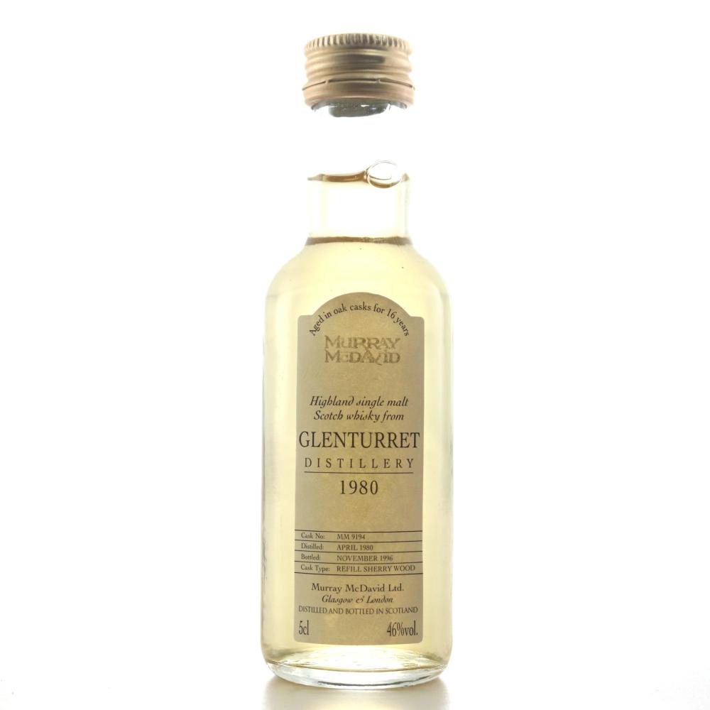 Glenturret 1980 Murray McDavid Miniature 5cl
