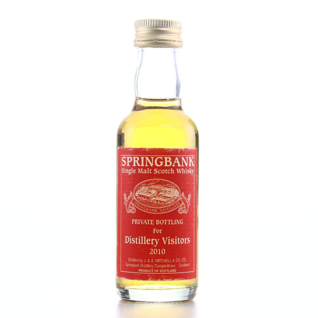 Springbank 2010 Distillery Visitors Miniature