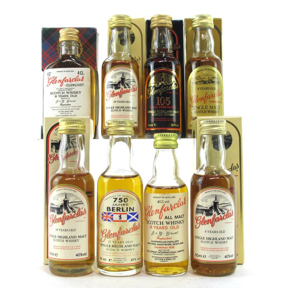 Glenfarclas Miniature Selection x 8