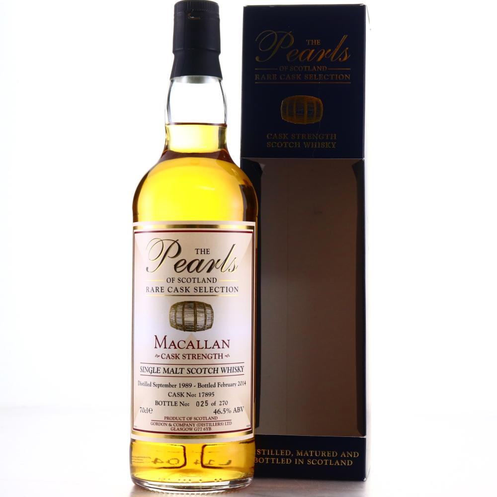 Macallan 1989 Pearls of Scotland 24 Year Old