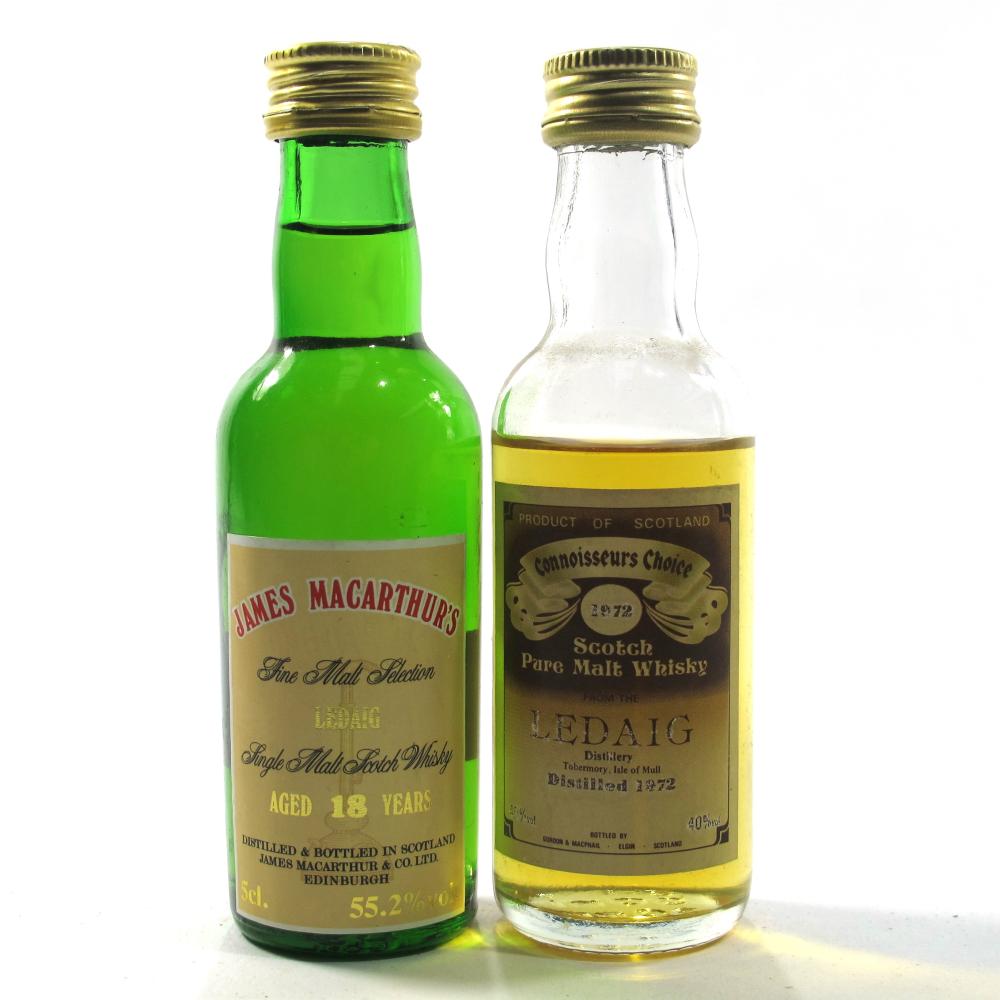 Ledaig Miniature Selection x 2