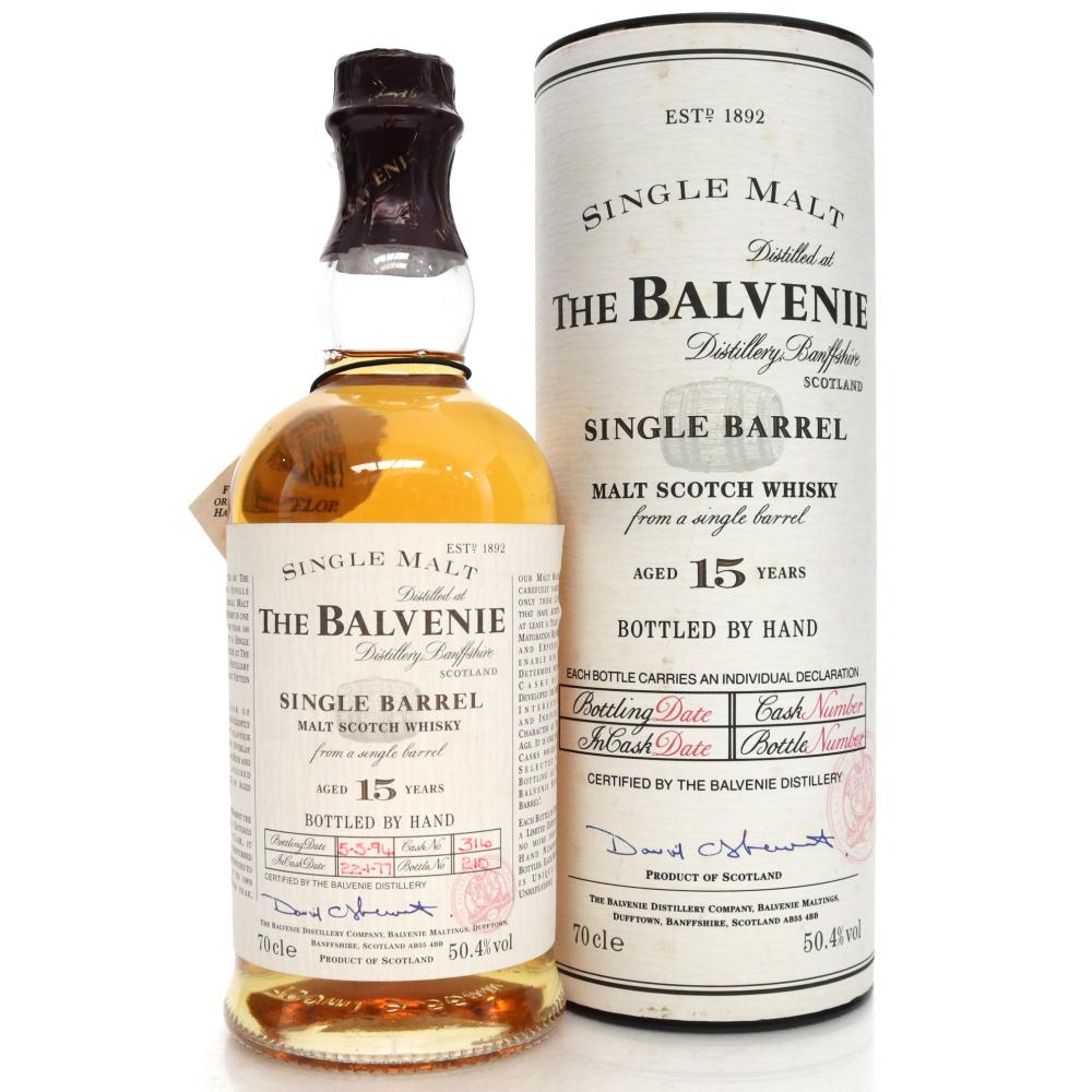 Balvenie 1977 Single Barrel 15 Year Old #314 / bottled at 17 Year Old