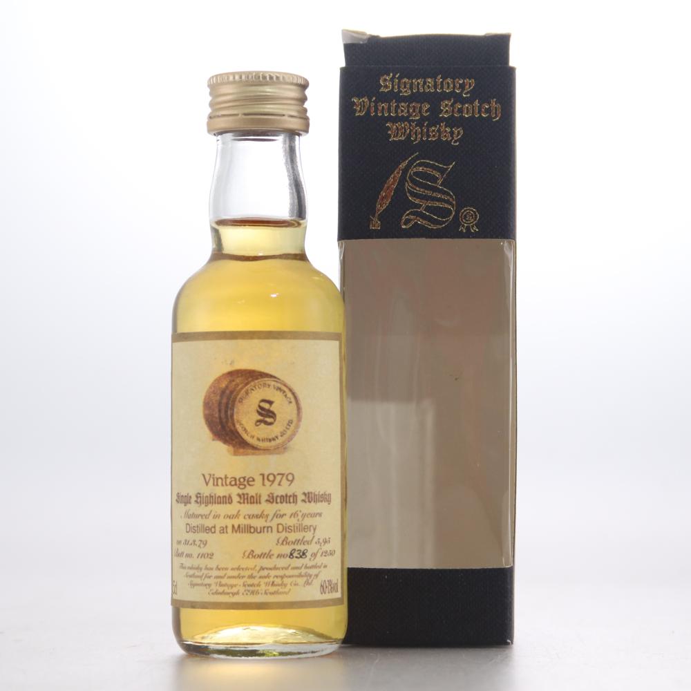 Millburn 1979 Signatory Vintage 16 Year Old Miniature 5cl