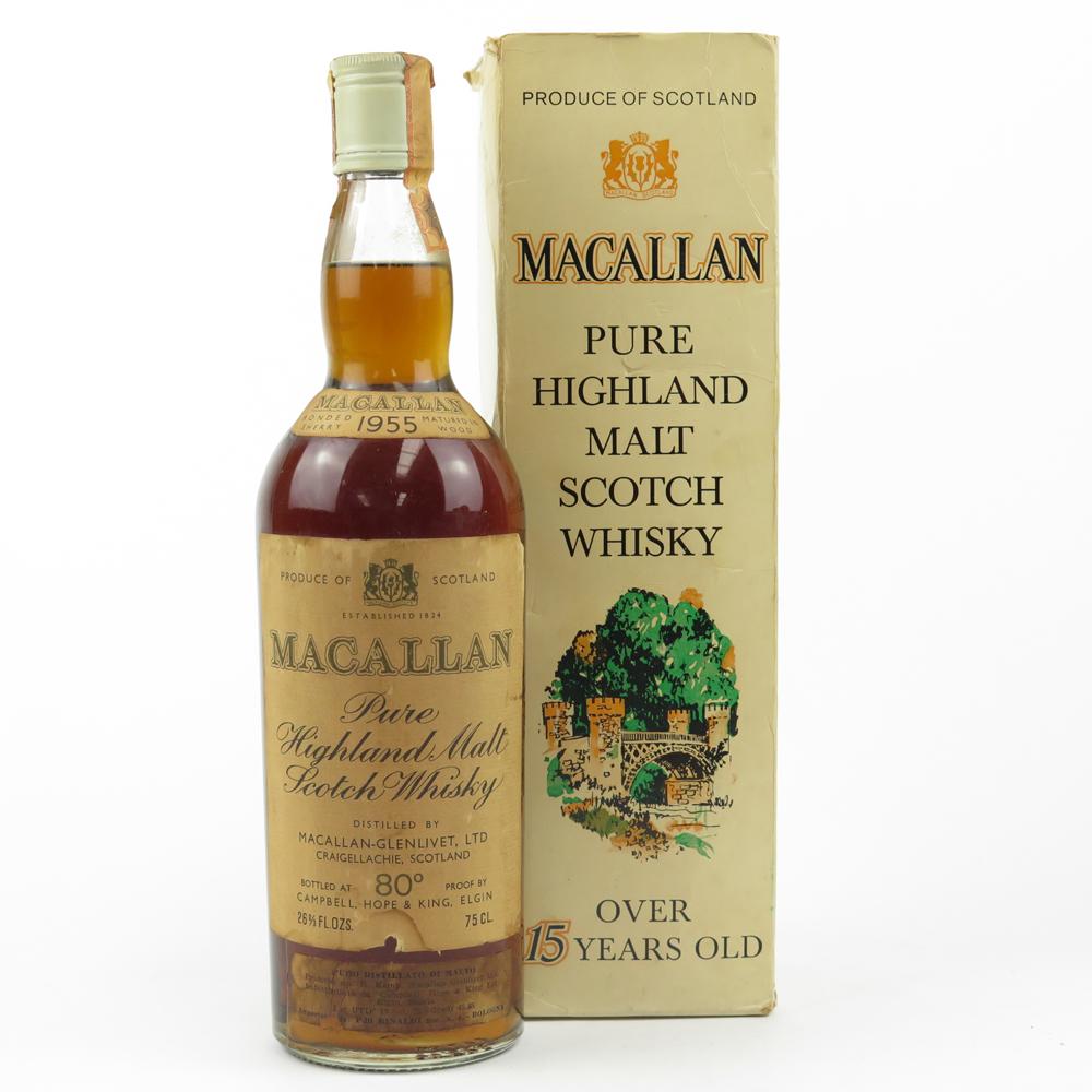 Macallan 1955 15 Year Old / Campbell, Hope and King