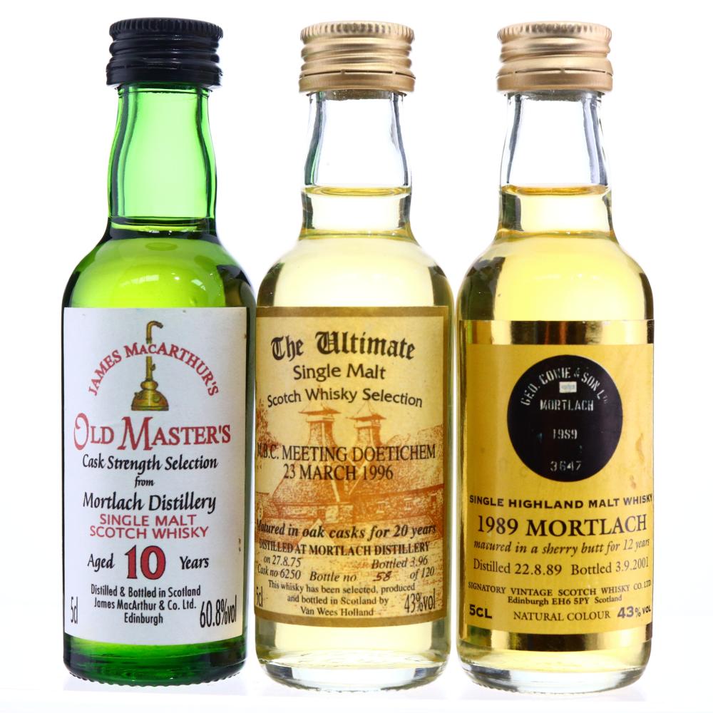 Mortlach Miniatures x 3