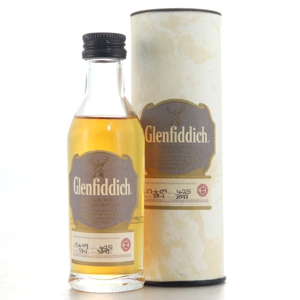 Glenfiddich 15 Year Old Batch #3097 Miniature 5cl