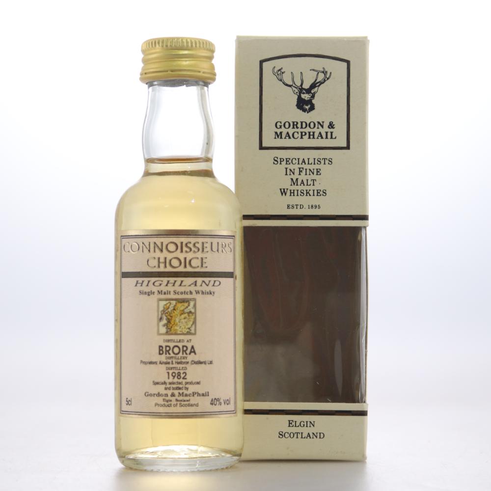 Brora 1982 Gordon And MacPhail Miniature 5cl