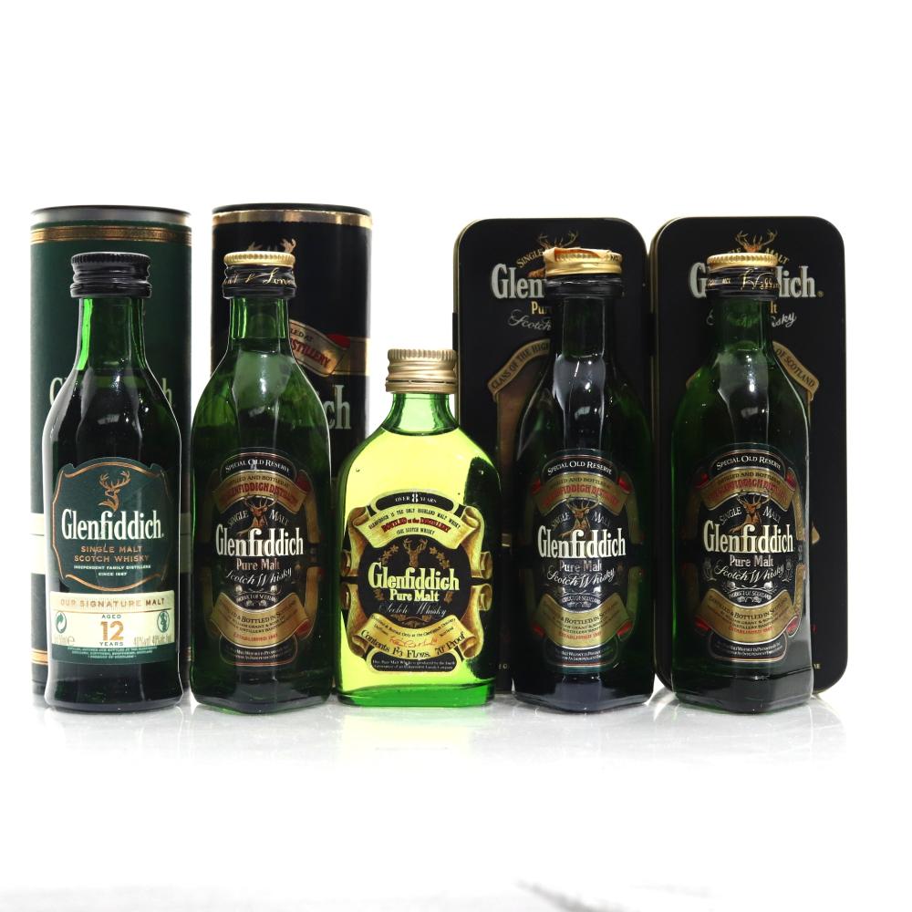 Glenfiddich Miniature Selection 5 x 5cl