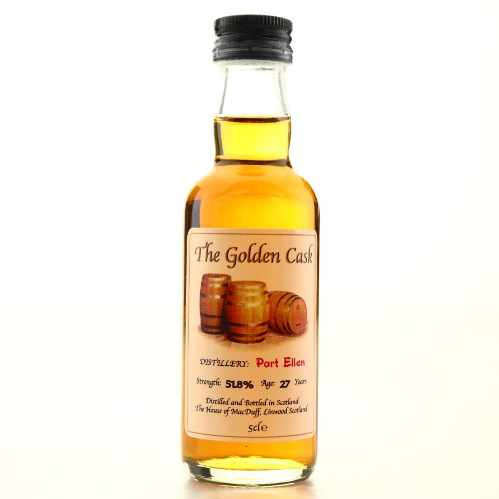 Port Ellen 27 Year Old The Golden Cask Miniature