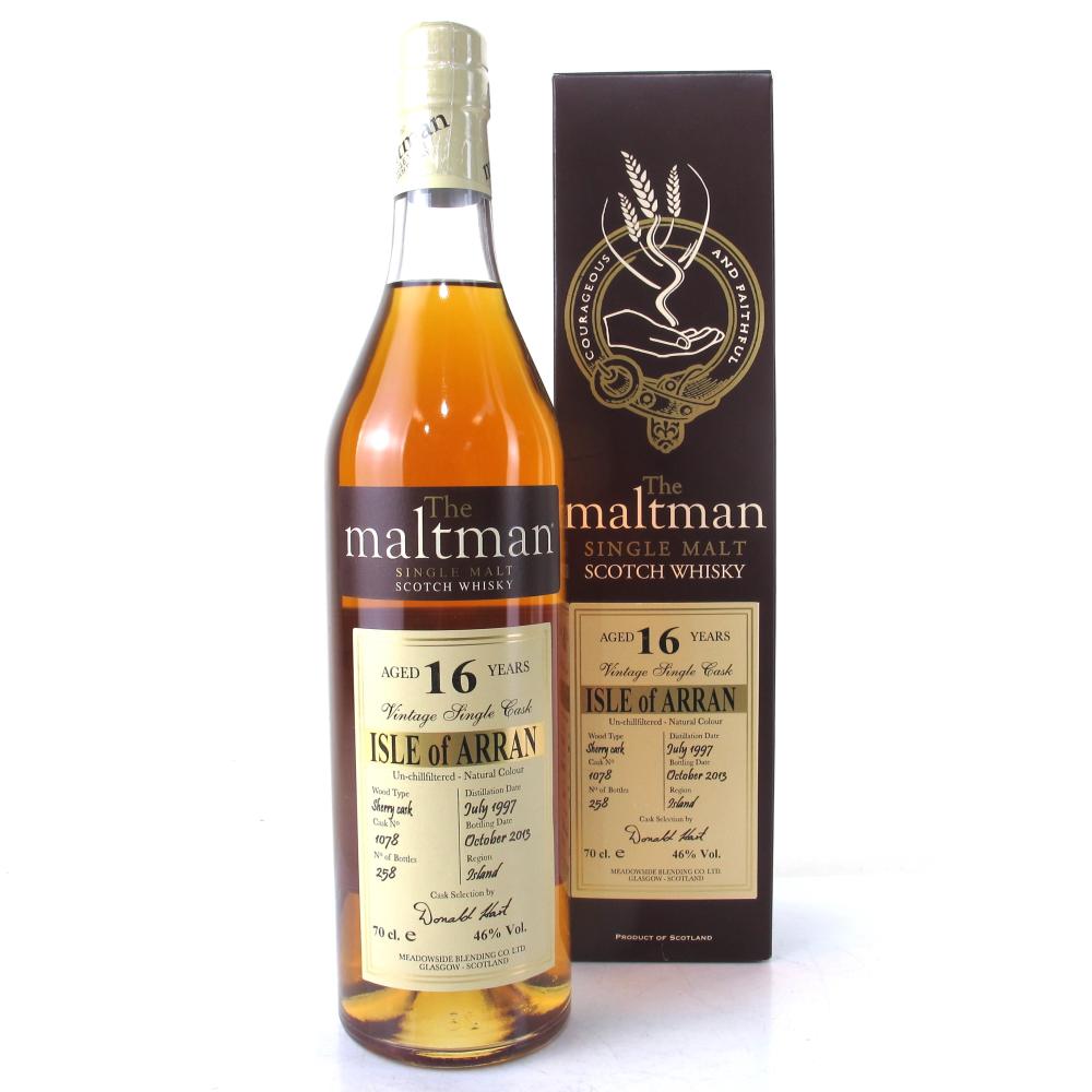 Arran 1997 Maltman 16 Year Old