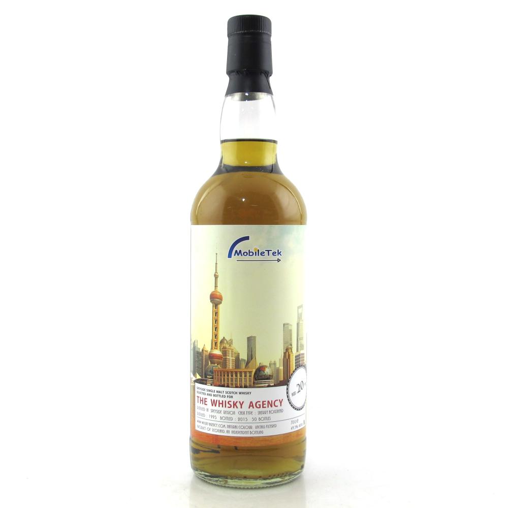 Speyside Single Malt 1995 Whisky Agency 20 Year Old / Mobile Tek