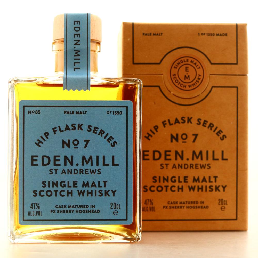 Eden Mill Single Malt Hip Flask Series No.7 20cl / PX Hogshead