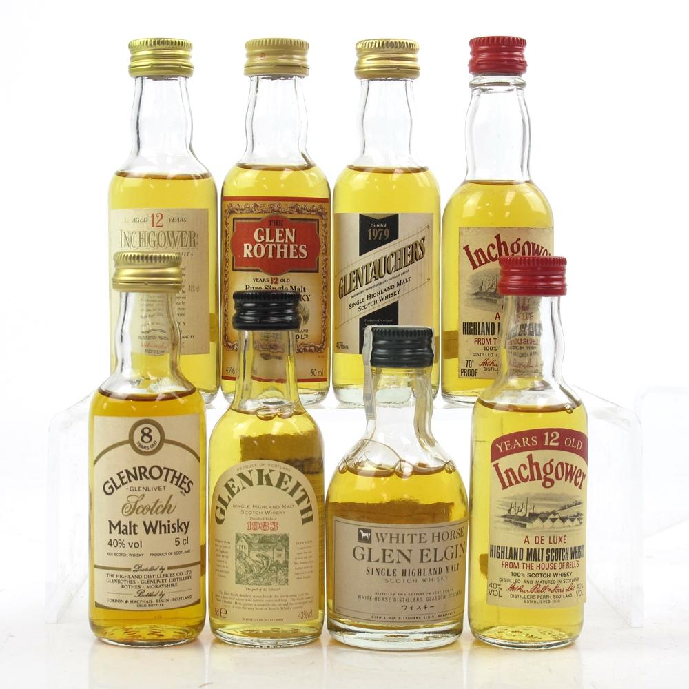 Miscellaneous Speyside Single Malt Selection 8 x 5cl