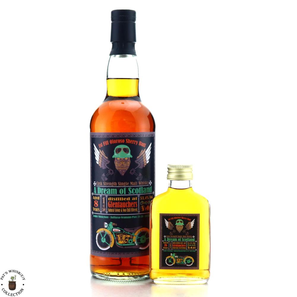 Glentauchers 8 Year Old A Dream of Scotland 70cl & 10cl