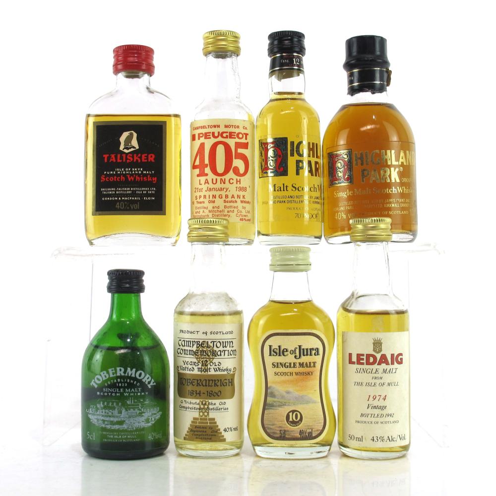 Campbeltown & Island Miniature Selection x 8