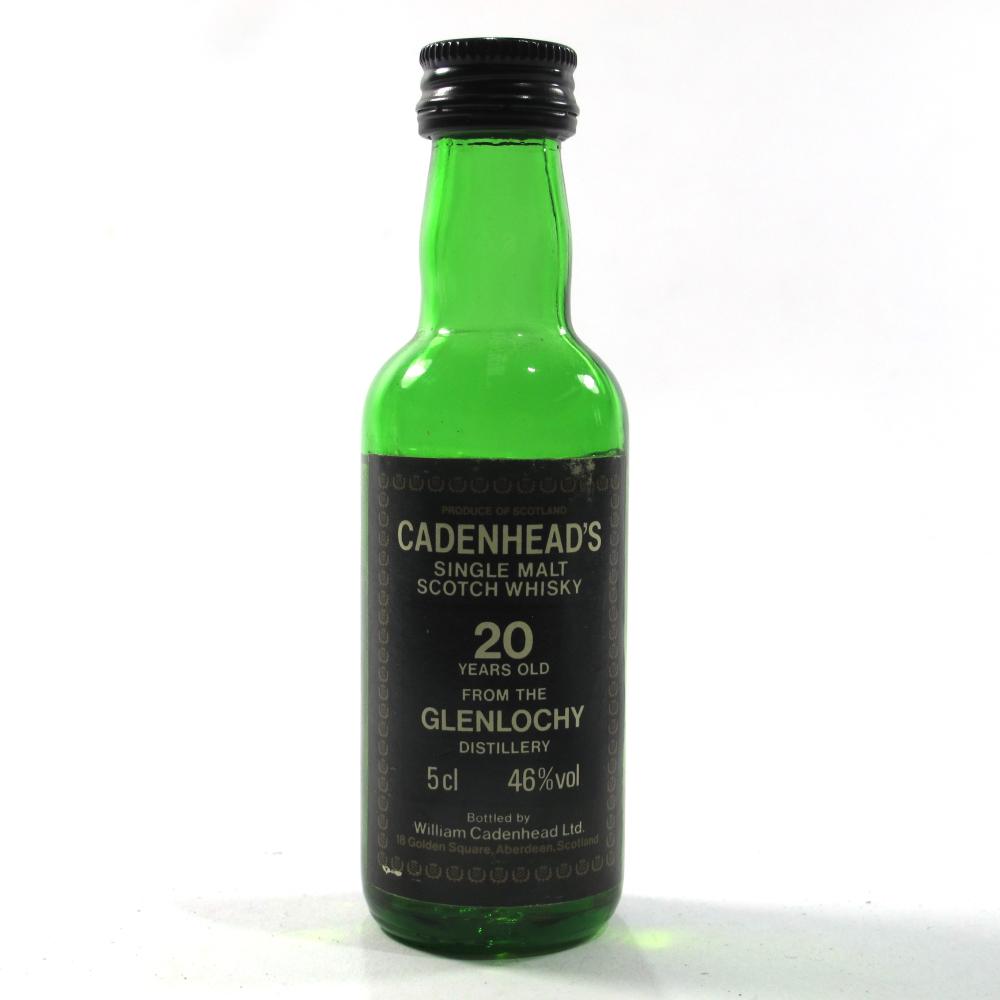 Glenlochy 20 Year Old Cadenhead's Miniature 5cl 1980s