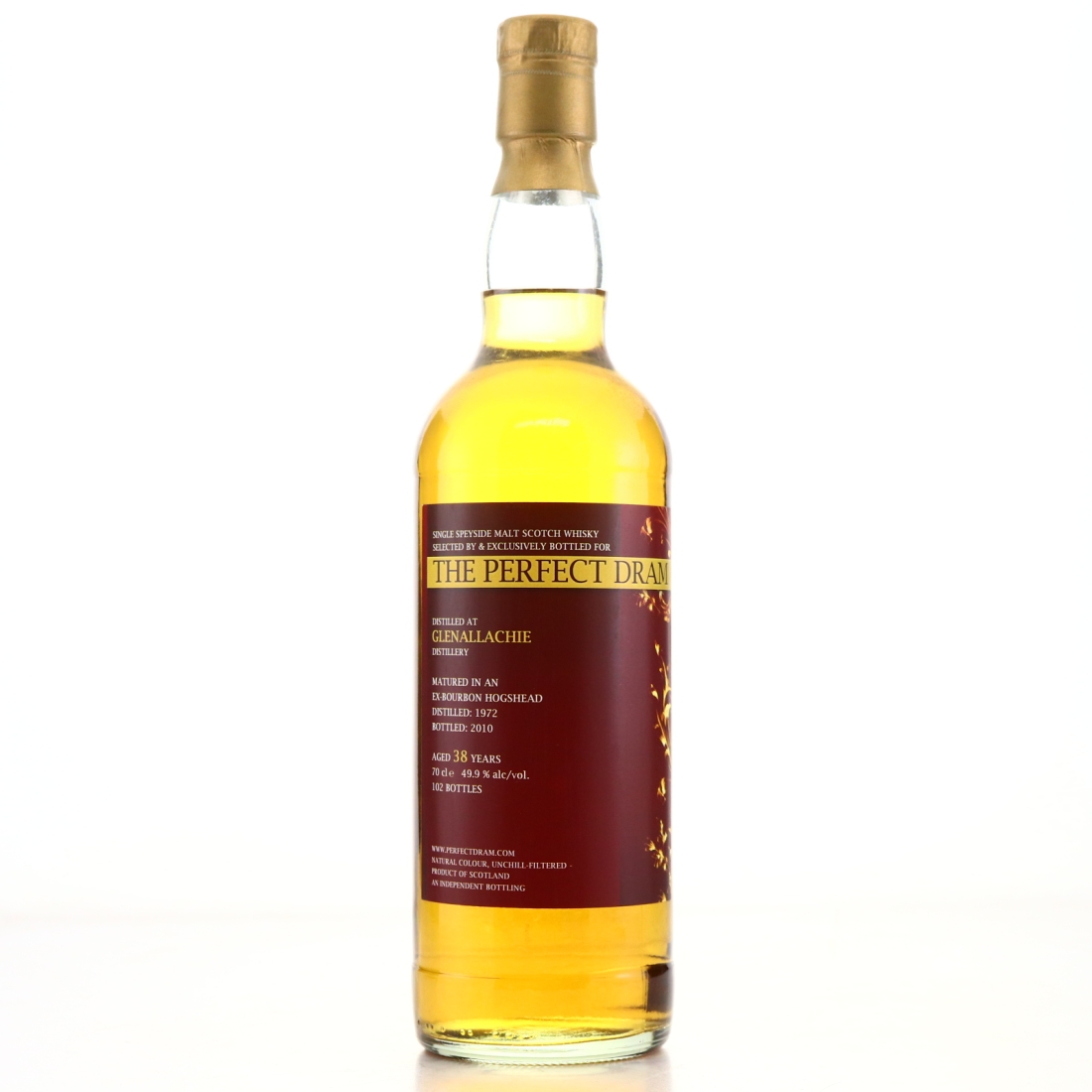Glenallachie 1972 Whisky Agency 38 Year Old / The Perfect Dram