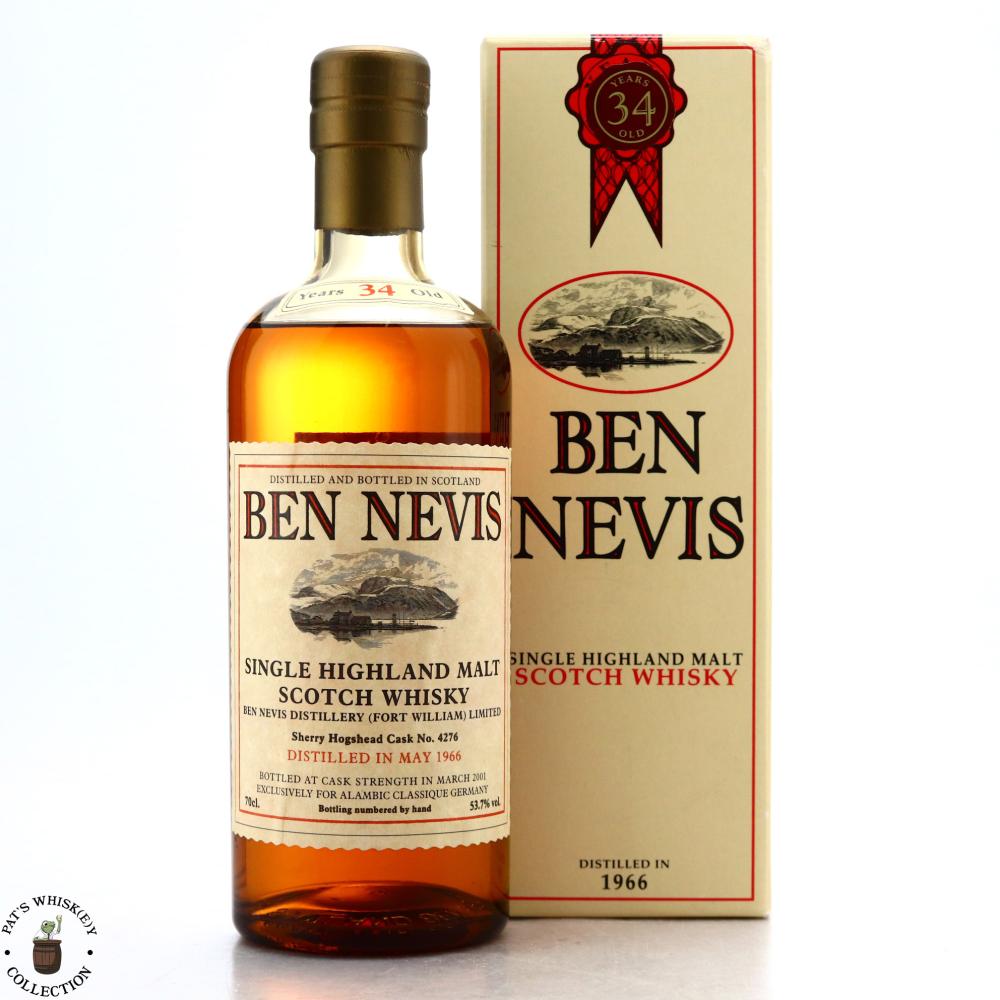 Ben Nevis 1966 Single Sherry Cask 34 Year Old #4276 / Alambic Classique
