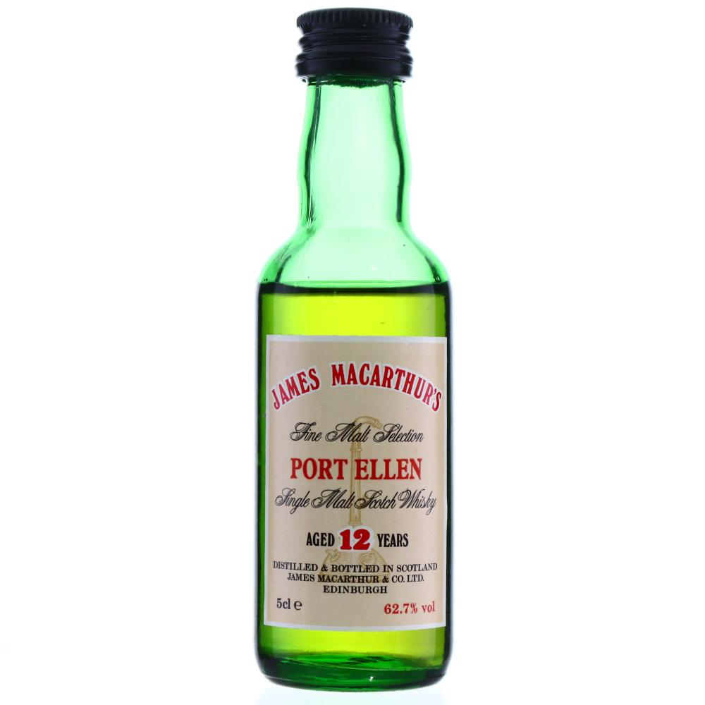 Port Ellen 12 Year Old James Macarthur Miniature