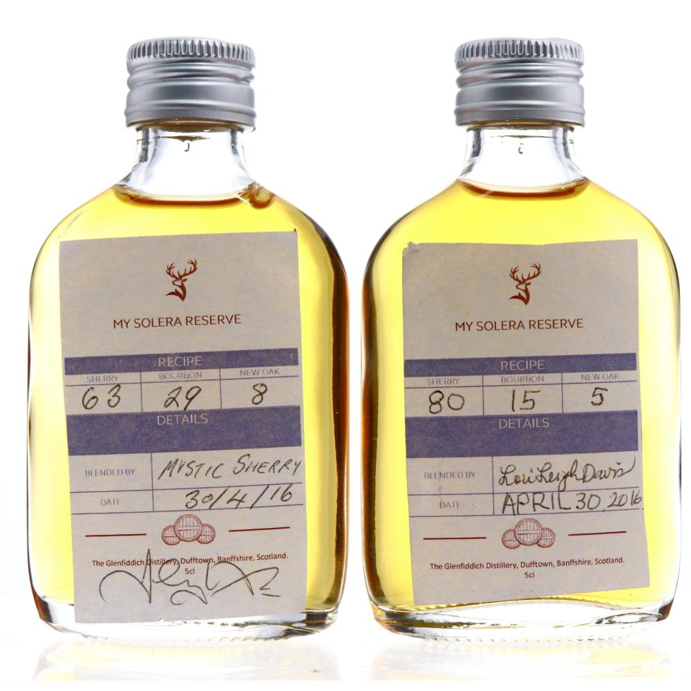 Glenfiddich My Solera Reserve Miniatures 2 x 5cl